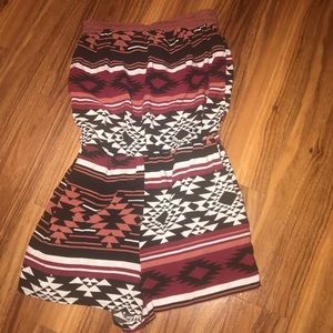 Rue21 Tribal printed romper